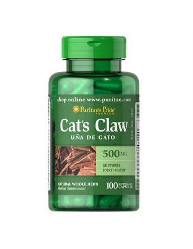 Cat's Claw (Puritan's Pride) 500 mg, 100 kapsler