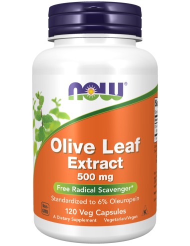 Olivenbladeekstrakt 500 mg, 120 hætter.