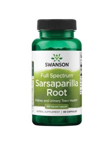 Sarsaparilla (Smilax glabra) 450 mg, 60 kapsler