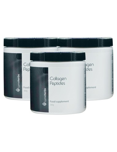Pakke 3 stykker Collagen - Lymeherbs hydrolyserede kollagen petites (300g)